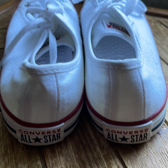 Converse All Star canvas sneakers size 5 white brand new without tag - Picture 3 of 7